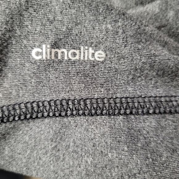 Adidas Men's Medium Running Fleece 1/4 Zip Pullover Jacket Sweatshirt - Picture 9 of 9